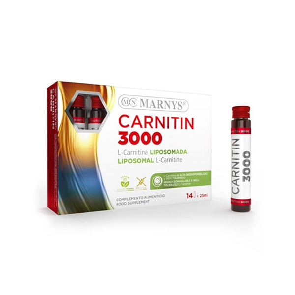marnys l carnitine liquid 2000 mg - 20 Drinkable Bottles | Best Price KSA building exercises Acts as an antioxidant that preserves the structure of cell membranes and facilitates the normal distribution of oxygen in tissues HOW TO USE 1 vial a day Buy Marnys L-Carnitine 2000 Orange