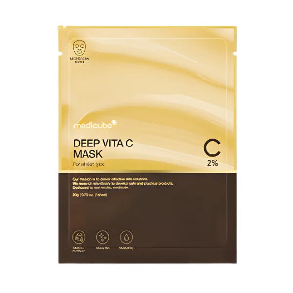 Medicube Deep Vita C Glutathione Brightening Mask 27ml – Sunlife Pharmacies