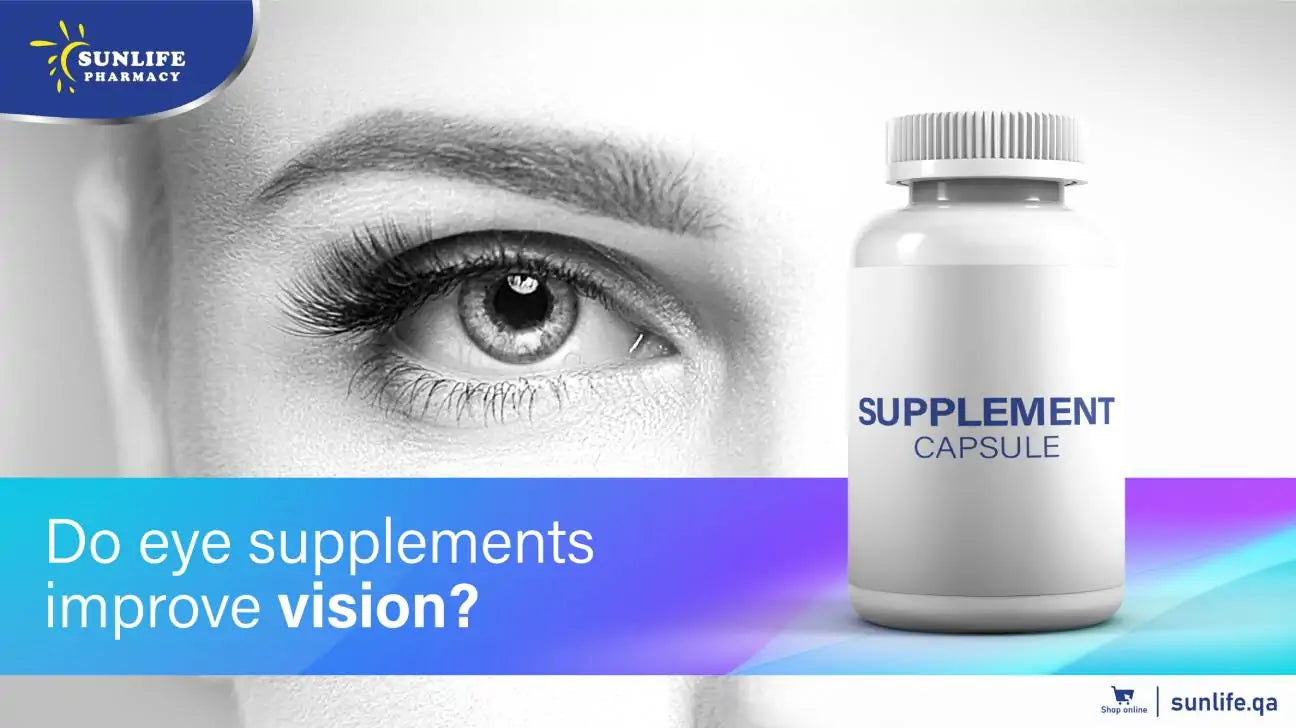 Do eye supplements improve vision?