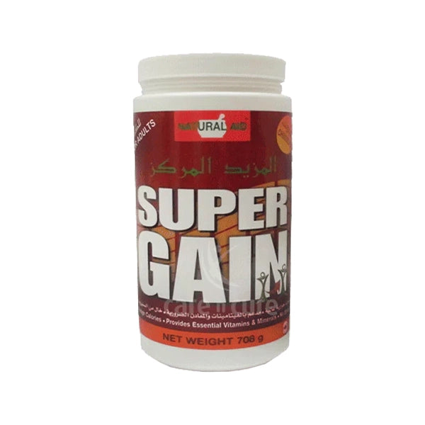 Natural Aid Super Gain Chocolate 708g - Muscle Recovery - Natural Aid