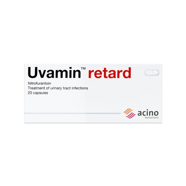 Uvamin Retard Cap 20's