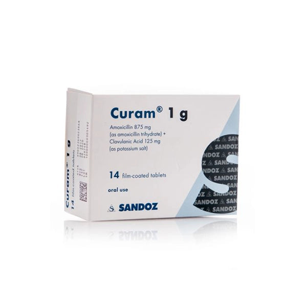 Curam 1gm Tab 14's