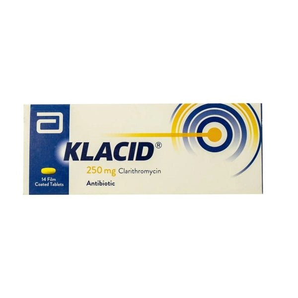 Klacid 250mg Tab 14's