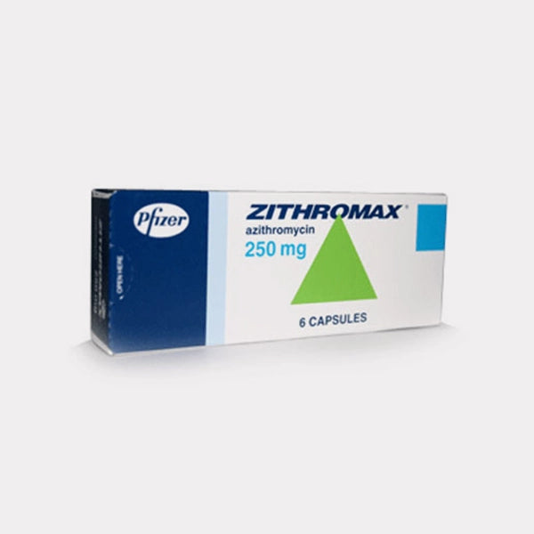 Zithromax 250mg Capsules 6's
