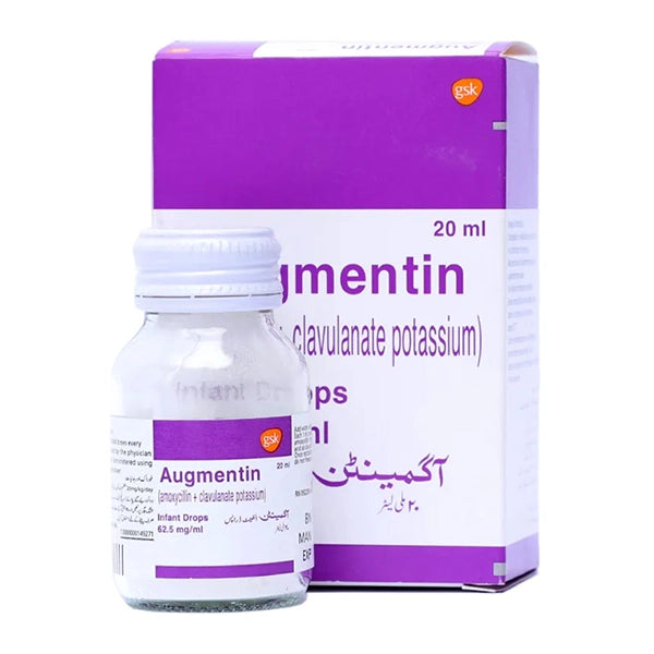 Augmentin 62.5mg Drops 20ml