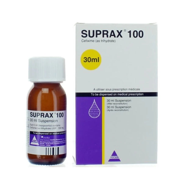 Suprax 100mg Suspension 30ml