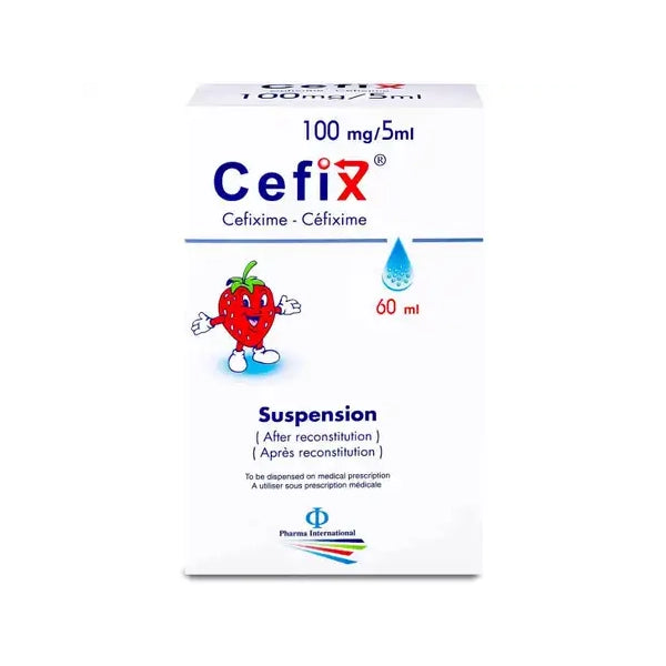 Cefix 100mg Suspension 60ml