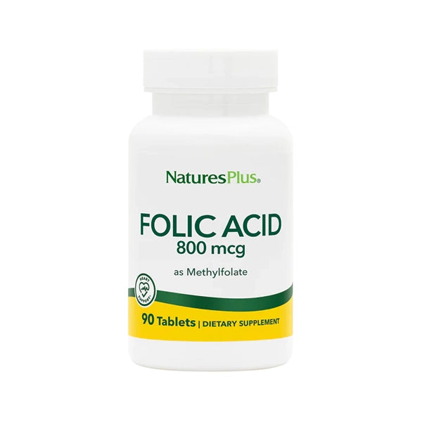 NaturesPlus Folic Acid 800mcg Tab 90's