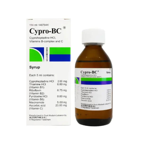 cypro bc syrup 114ml