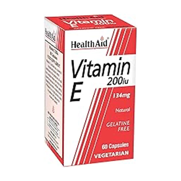 Health Aid Vit E 200 Iu 60 Cap
