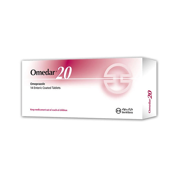 Omedar 20mg Tablets 14's