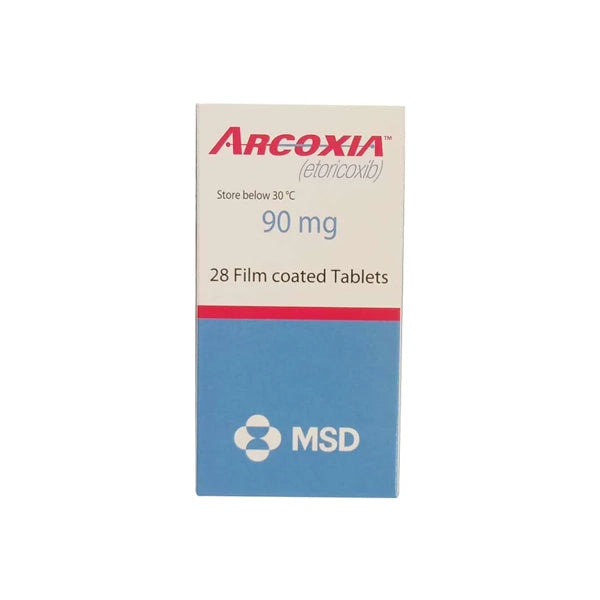 Arcoxia 90mg Tablets 28's