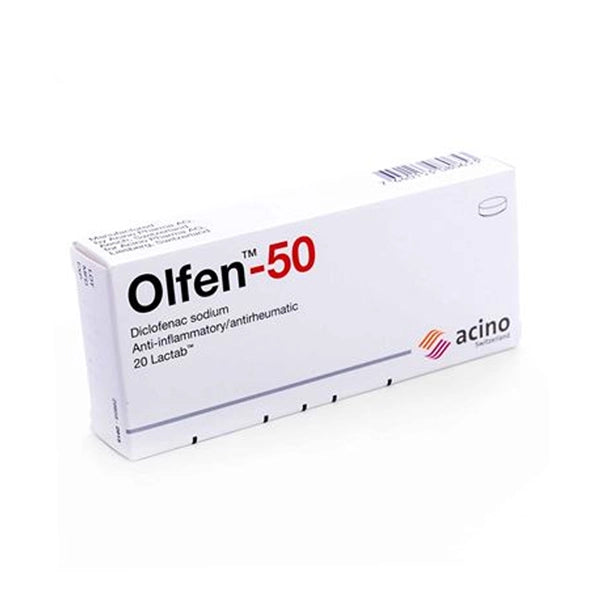 Olfen 50mg Tab 20's