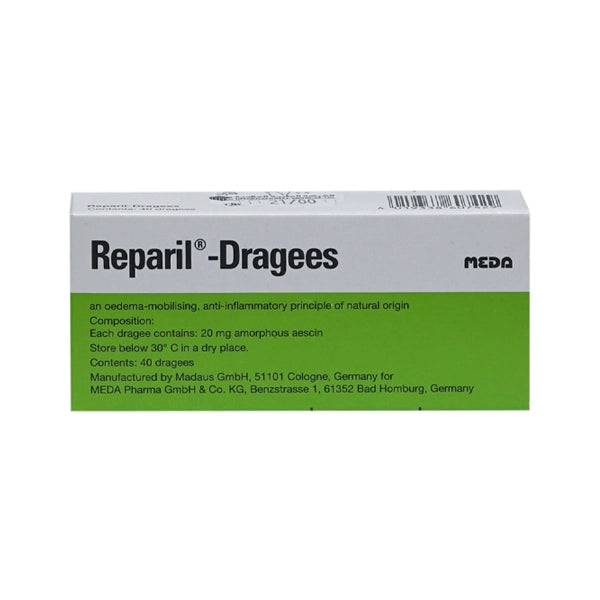 Reparil 20mg Tablets 40's