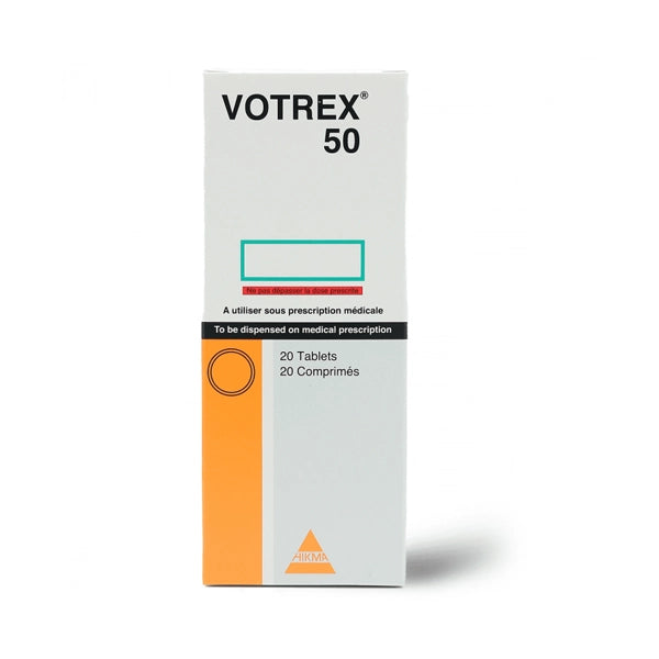 Votrex 50mg Tab 20's