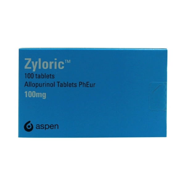 Zyloric 100mg Tablets 100's
