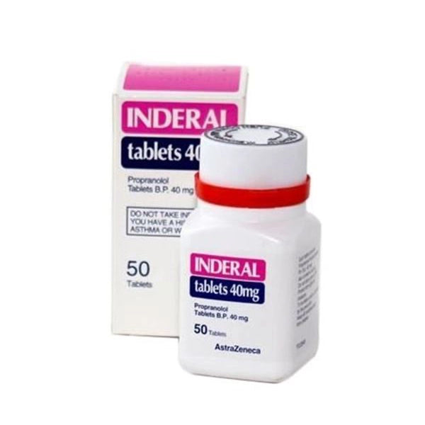 Inderal 40mg Tablets 50's