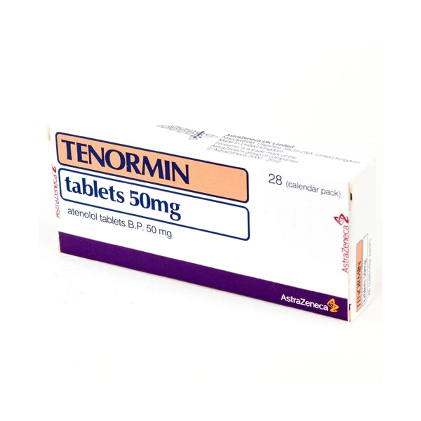 Tenormin 50mg Tablets 28's