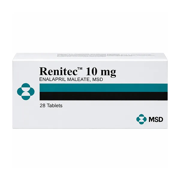Renitec 10mg Tablets 28's