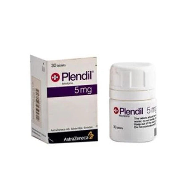 Plendil 5mg Tablets 30's