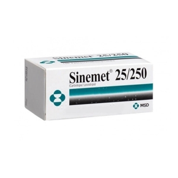 Sinemet 25/250mg Tablets 20's