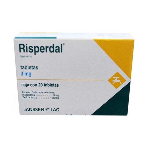 Risperdal 3mg Tab 20's