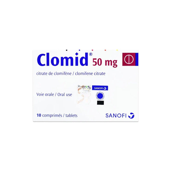 Clomid 50mg Tab 10's