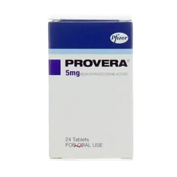 Provera 5mg Tablets 24's