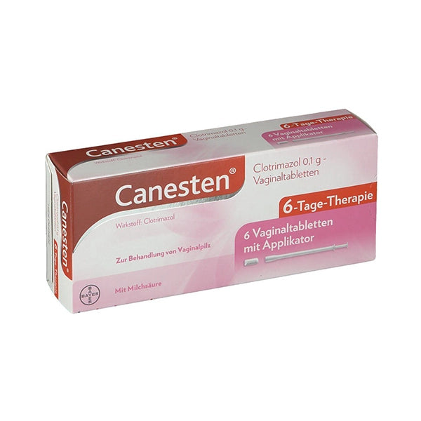 Canesten 0.1g Vag. Tab 6's