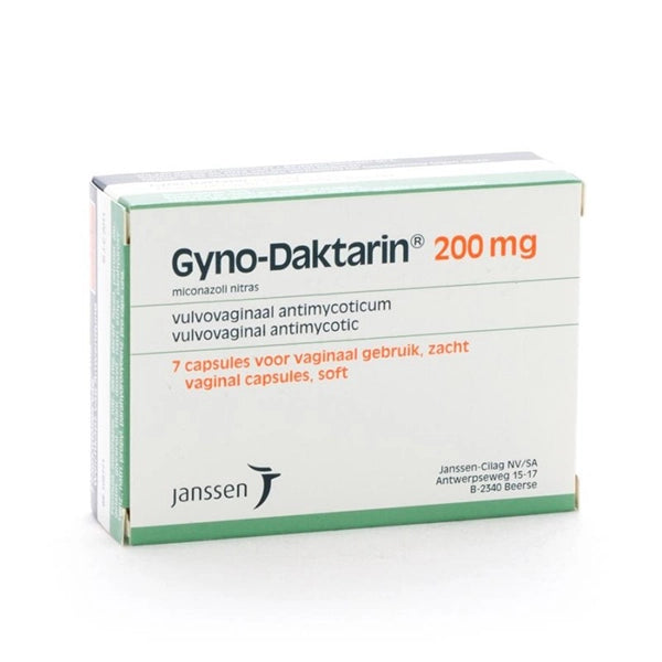 Gyno Daktarin 200mg Vag.cap 7's