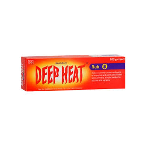 Deep Heat Max Strength Cream 100g