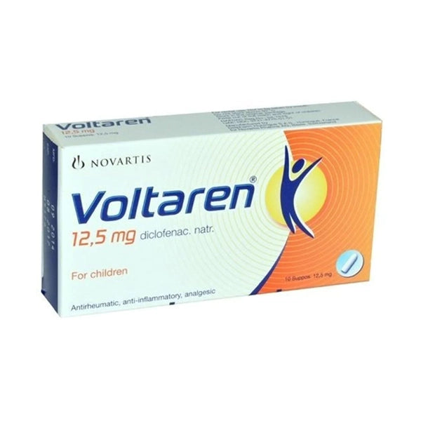 Voltaren 12.5mg Suppositries 10's