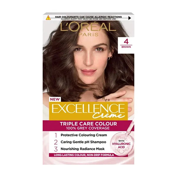 Loreal Excellence Cream 4 Brown