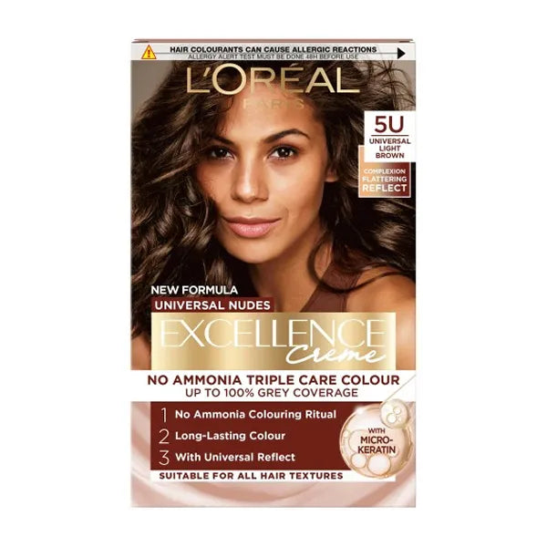Loreal Excellence Cream Universal Nudes 5u Brown