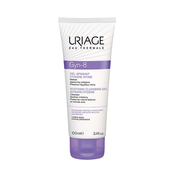 Uriage Gyn 8 Soothing Cleansing Intimate Gel 100ml
