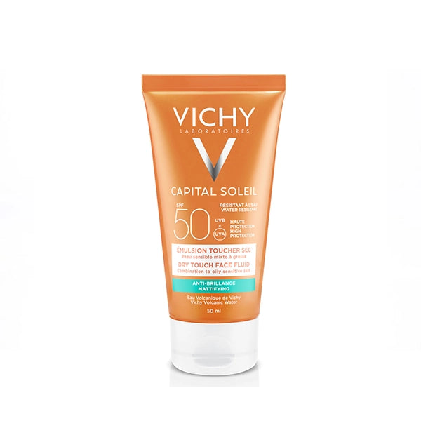 Vichy Capital Soleil Dry Touch Sunscreen For Combination To Oily Skin Spf50 50ml
