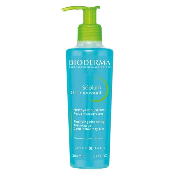 Bioderma Sebium Foaming Moussant Gel 200ml Moussant