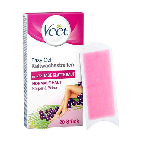 Veet Cold Wax Strips Normal Skin 20 Pieces