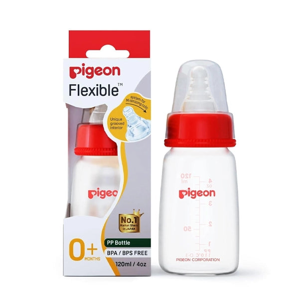Pigeon Glass Bottle 0+ M  120 Ml