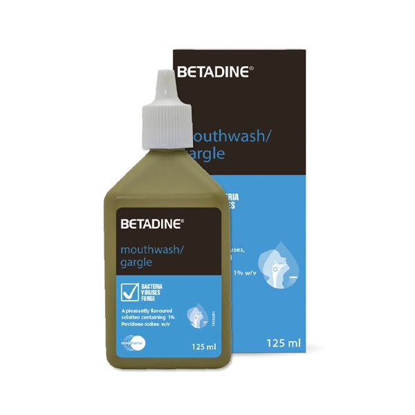 Betadine Mouthwash 125ml