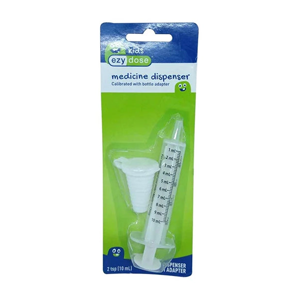 Ezy Dose 2 Tsp. Amber Oral Syringe 10ml