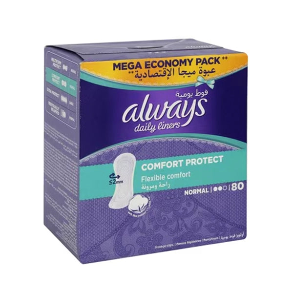 Always Comfort Protect 80 Pantyliners