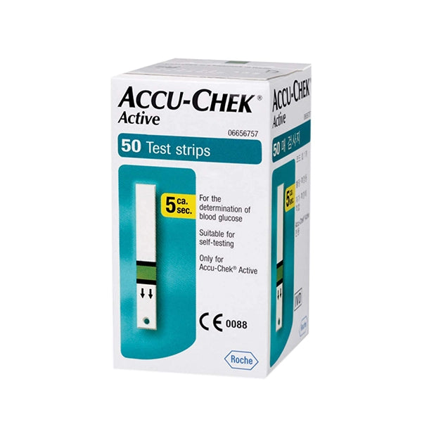 Accu Chek Active Test Strips 50s
