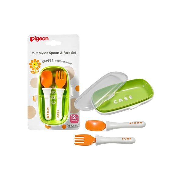 Pigeon Spoon &amp; Fork Set