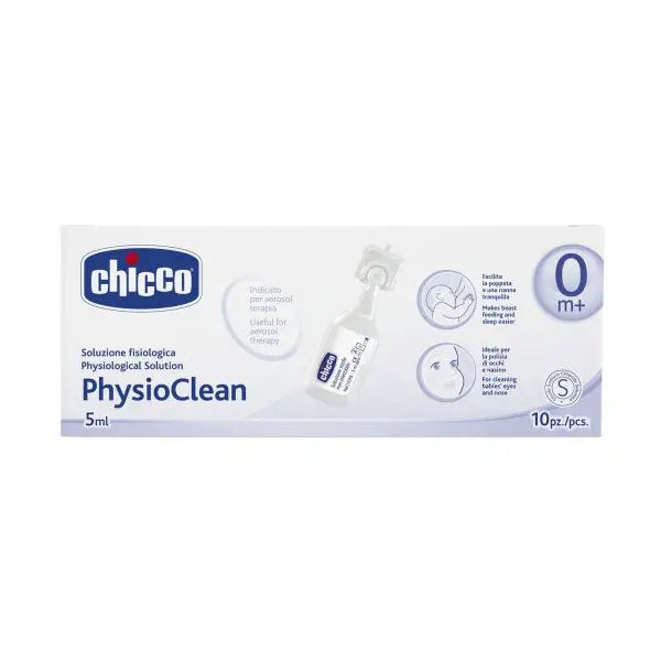 chicco physiClean solution 5ml 10's
