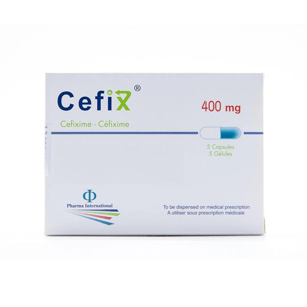 Cefix 400mg Capsules 5's
