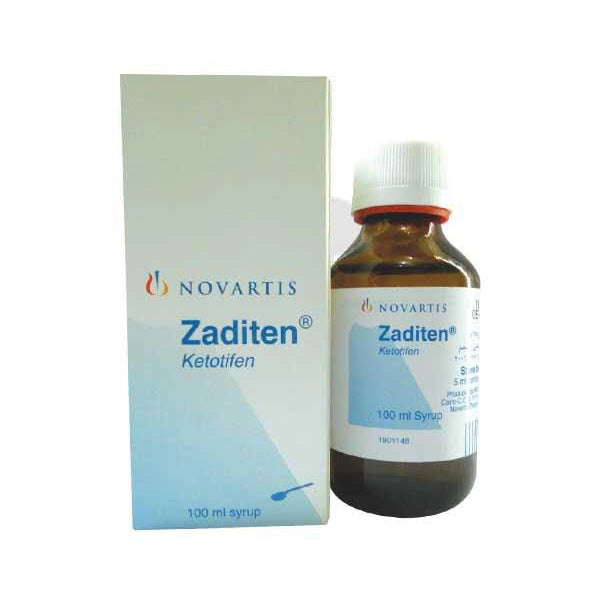 Zaditen 1mg/5ml Syrup 100ml