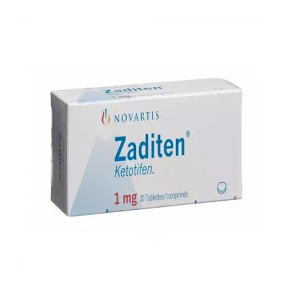 Zaditen 1 Mg Tablets 30's