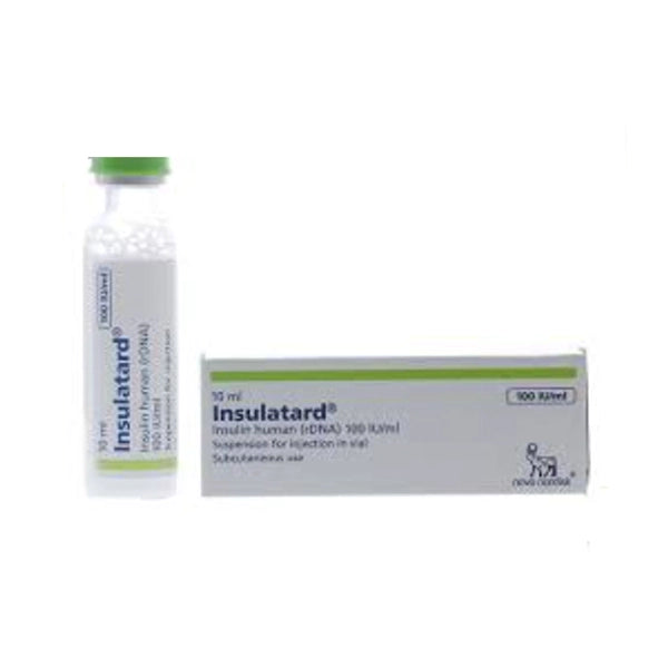 Insulatard Hm 100iu/ml Ampoules 10ml 1's