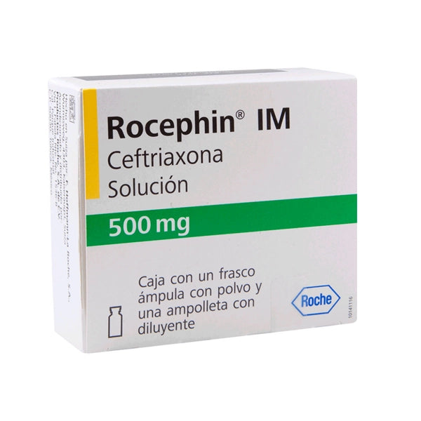 Rocephin 500mg Ampoules 1's